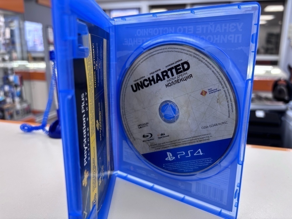 Игра Playstation 4 Uncharted: Путь вора
