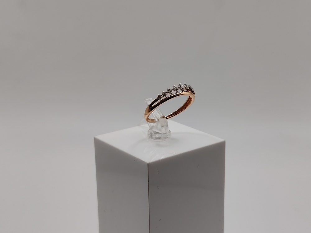 КОЛКМИ585 КОЛЬЦО С КАМНЯМИ (Au 585)