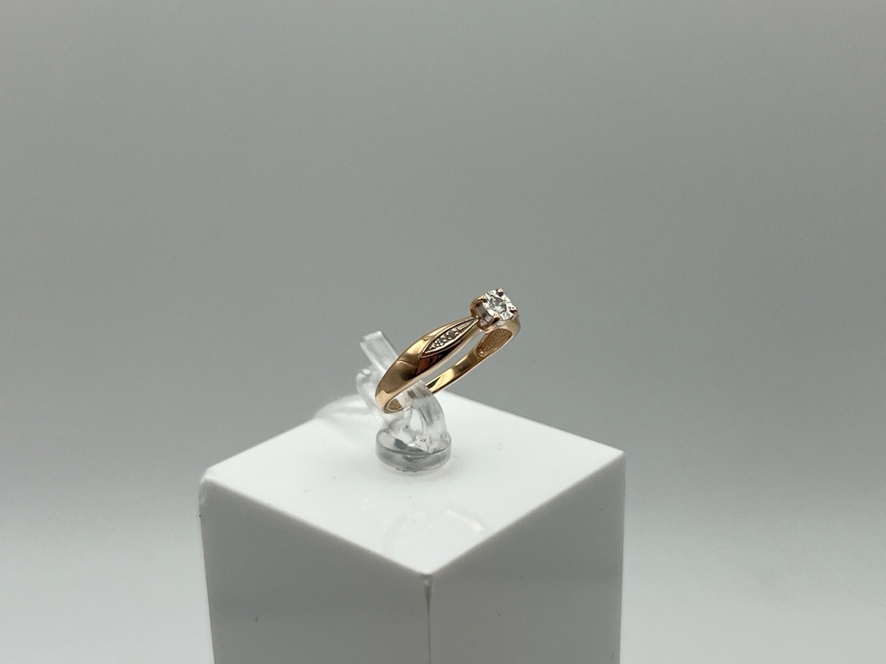 КОЛЬЦО БРИЛЛИАНТ Au 585