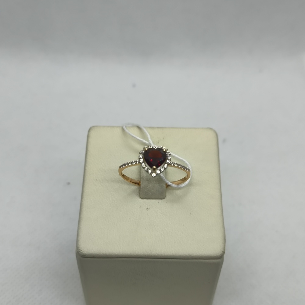 КОЛКМИ585 КОЛЬЦО С КАМНЯМИ (Au 585)