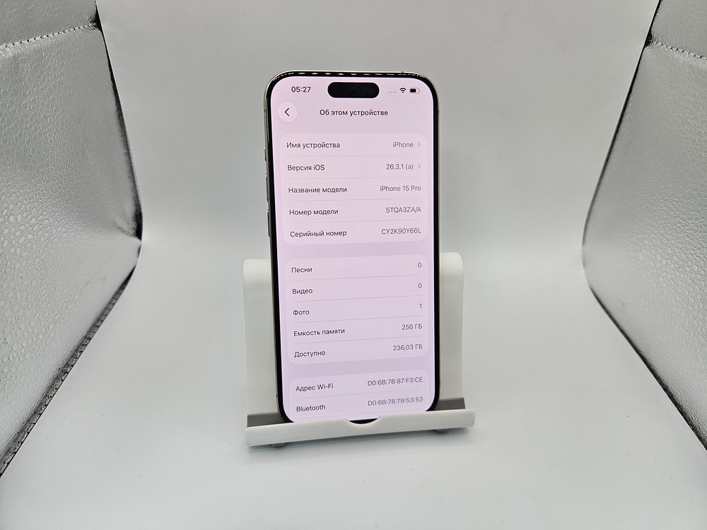 Смартфон Apple Iphone 15 Pro 256Gb