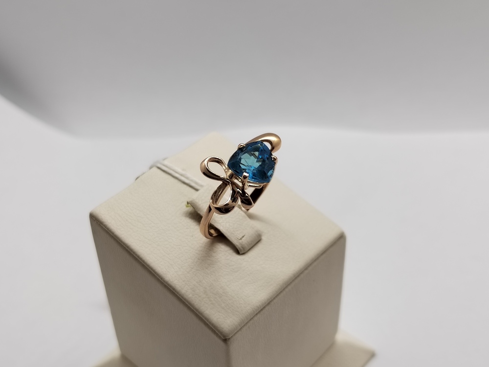 КОЛЬЦО С КАМНЕМ (Au 585)