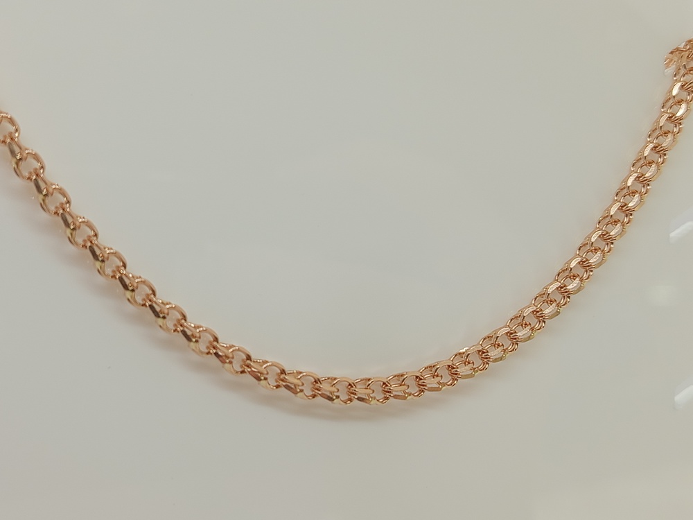 ЦЕПЬ ПОЛНОВЕСНАЯ Бисмарк (Au 585)