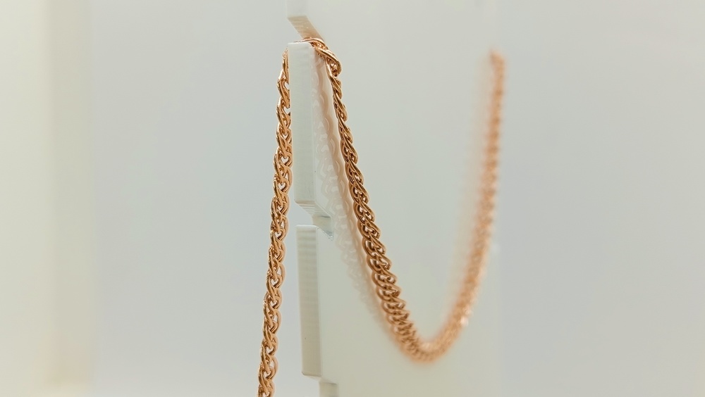 ЦЕПЬ ПУСТОТЕЛАЯ Нона (Au 585)