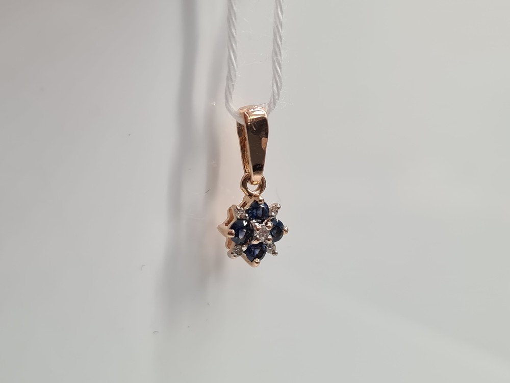 ПОДВЕСКА С КАМНЯМИ (Au 585)