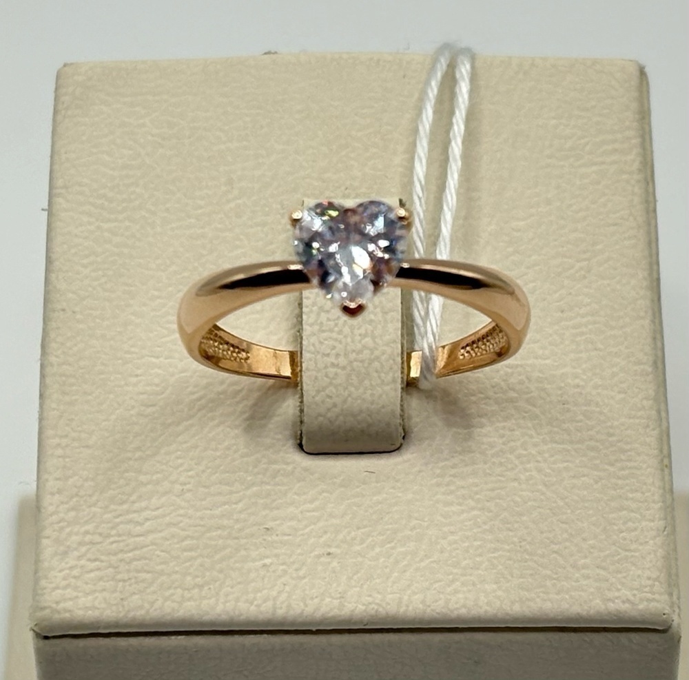 КОЛКМ585 КОЛЬЦО С КАМНЕМ (Au 585)