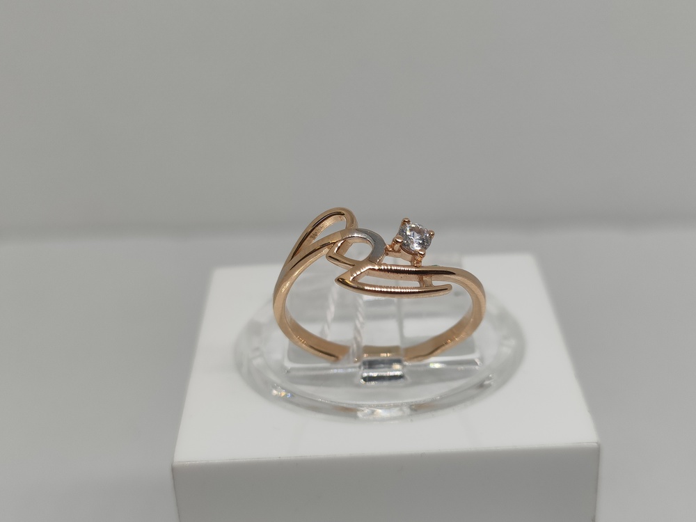 КОЛЬЦО С КАМНЕМ (Au 585)