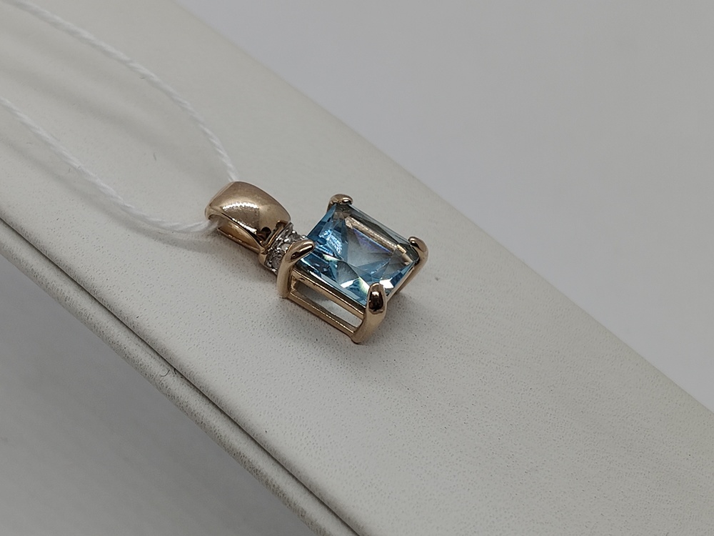 ПОДВЕСКА С КАМНЯМИ (Au 585)