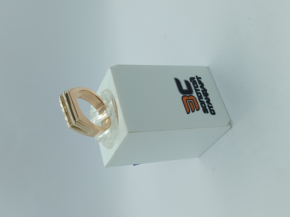 КОЛЬЦО ПЕЧАТКА без камня (Au 585)