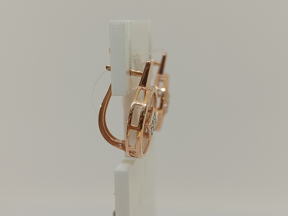 СЕРЬГИ С КАМНЯМИ (Au 585)