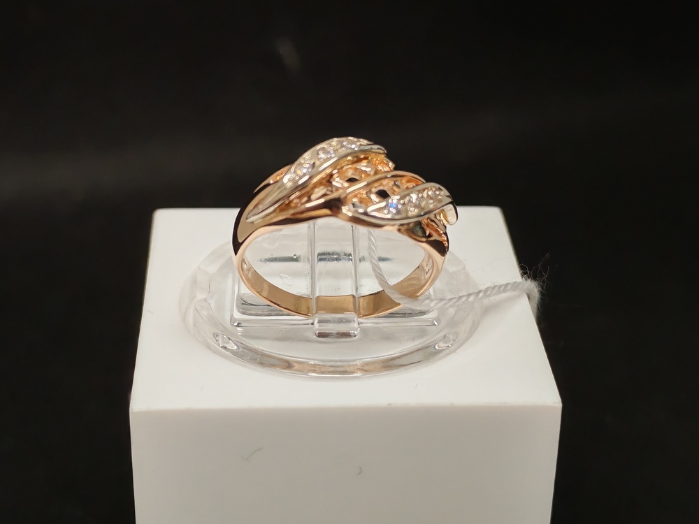 КОЛКМИ585 КОЛЬЦО С КАМНЯМИ (Au 585)