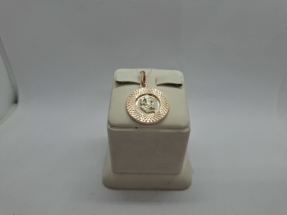 ПОДВЕСКА ЗНАК ЗОДИАКА ДЕВА (Au 585)