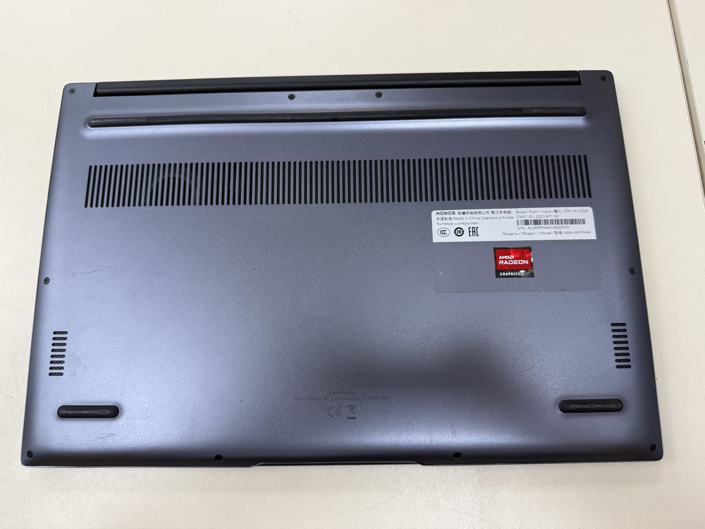 Ноутбук Honor NMH-WFP9HN; Ryzen 7 5700U, AMD Radeon (TM) Graphics, 16 Гб, Нет, 500 Гб