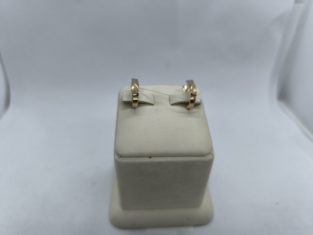 СЕРЬГИ БЕЗ КАМНЯ (Au 585)