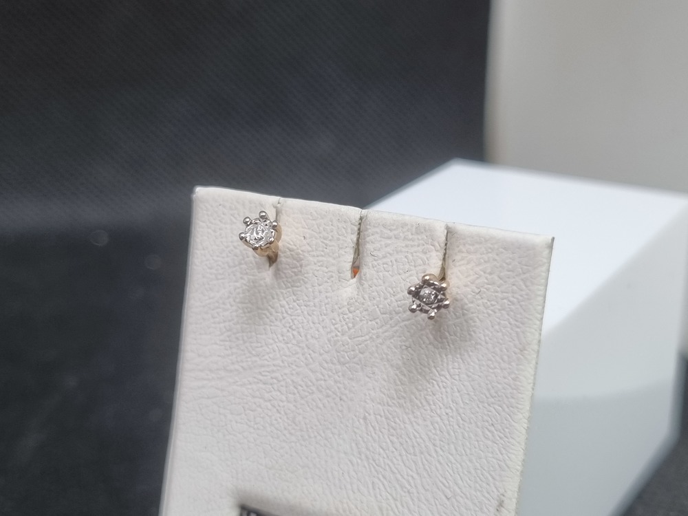 СЕРЬГИ БРИЛЛИАНТ (Au 585)