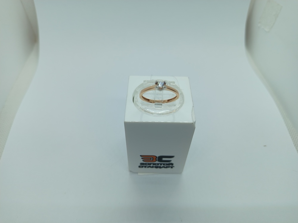 КОЛЬЦО С КАМНЕМ (Au 585)