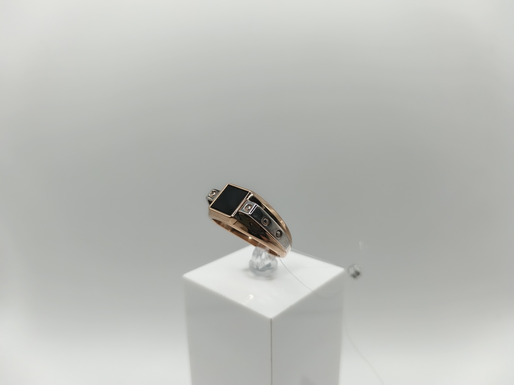 08-540150 КОЛЬЦО ПЕЧАТКА с камнем (Au 585)