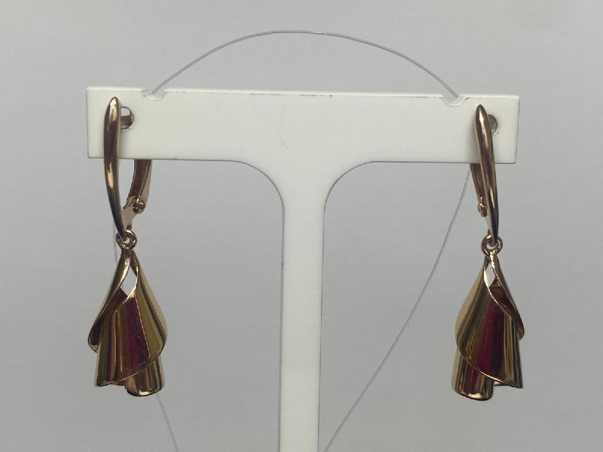 СЕРЬГИ С КАМНЯМИ (Au 585)