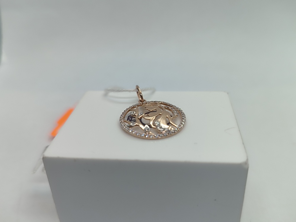 ПОДВЕСКА С КАМНЯМИ (Au 585)