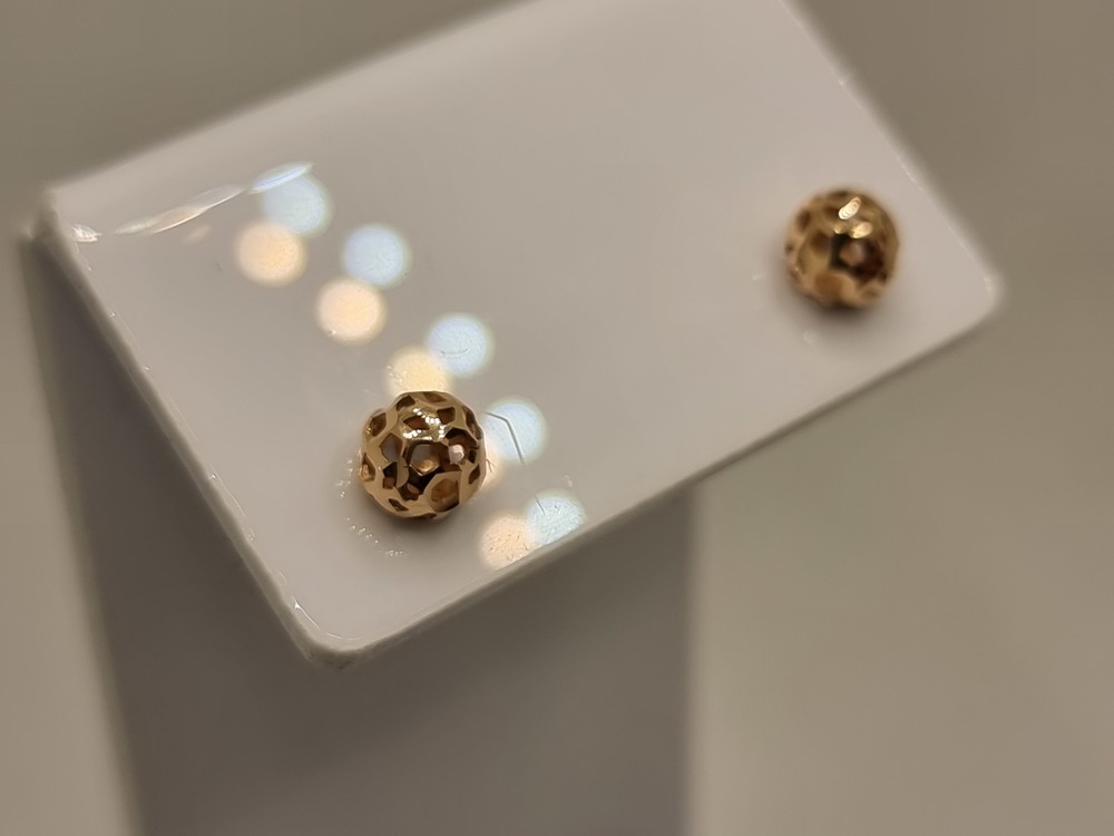 СЕРЬГИ ПУСЕТЫ без камня (Au 585)