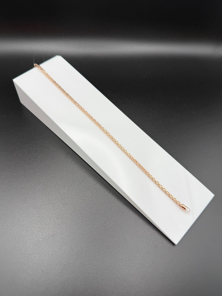 БРАСЛЕТ ПУСТОТЕЛЫЙ Колос (Au 585)