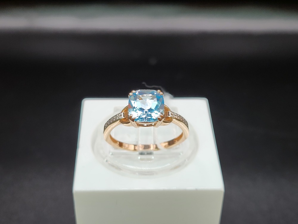 КОЛЬЦО БРИЛЛИАНТ Au 585