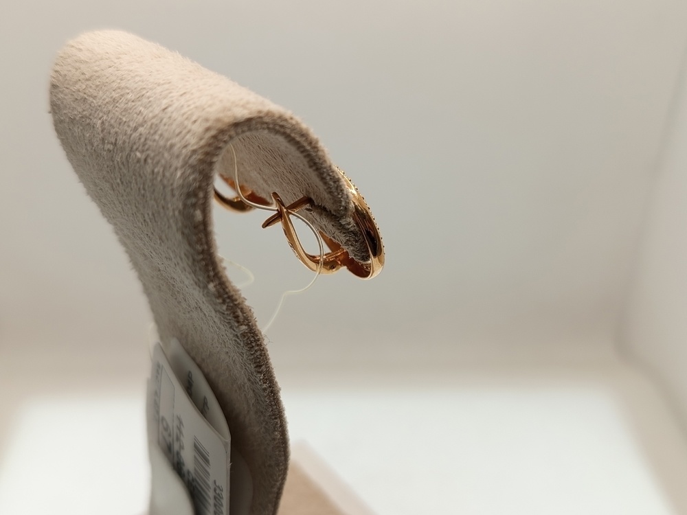 СЕРЬГИ С КАМНЯМИ (Au 585)