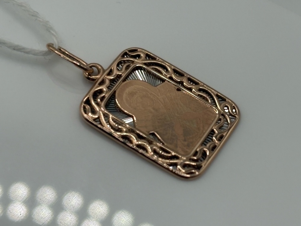 ПОДИБК585 ПОДВЕСКА ИКОНА БЕЗ КАМНЯ (Au 585)