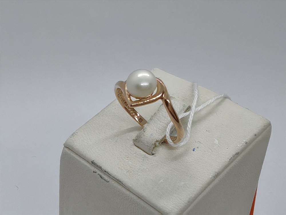 КОЛКМ585 КОЛЬЦО С КАМНЕМ (Au 585)