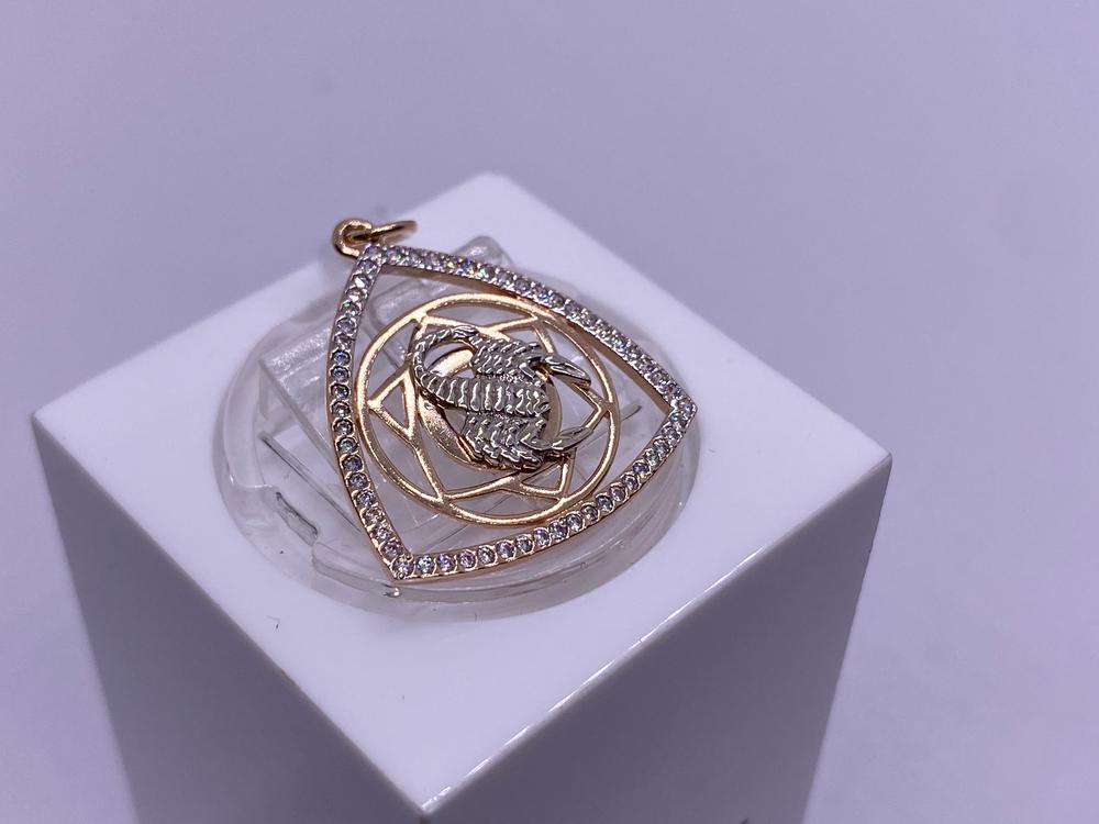 ПОДВЕСКА ЗНАК ЗОДИАКА СКОРПИОН Au 585