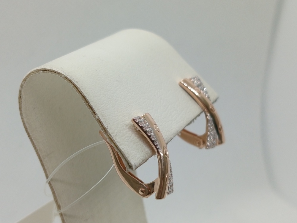 СЕРЬГИ С КАМНЯМИ (Au 585)