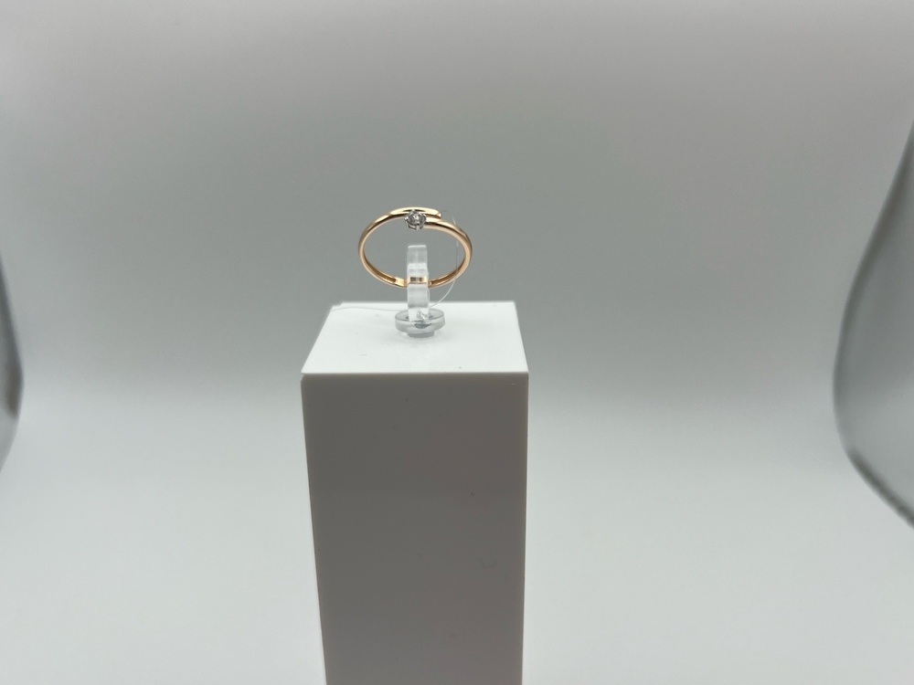 КОЛЬЦО С КАМНЕМ (Au 585)