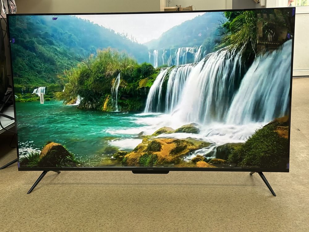 QLED Телевизор Яндекс станция второе поколение с Алисой на YandexGPT 55