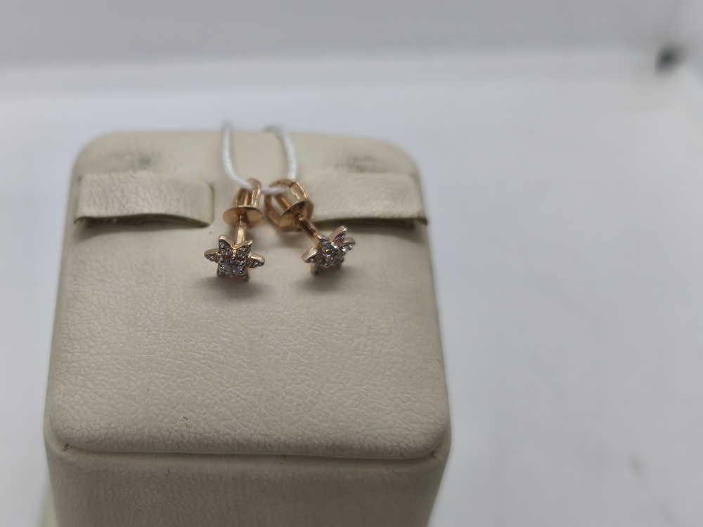 СЕРЬГИ ПУСЕТЫ (Au 585)