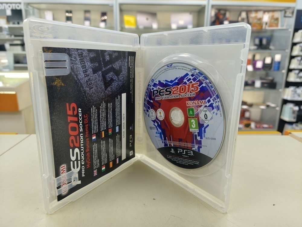 Игра Playstation 3 Pro Evolution Soccer 2015