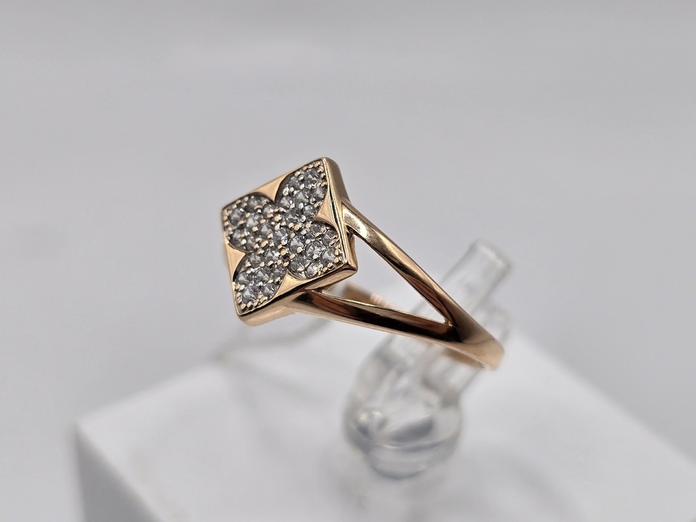 КОЛКМИ585 КОЛЬЦО С КАМНЯМИ (Au 585)