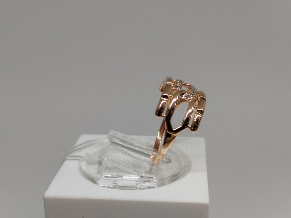 КОЛКМИ585 КОЛЬЦО С КАМНЯМИ (Au 585)