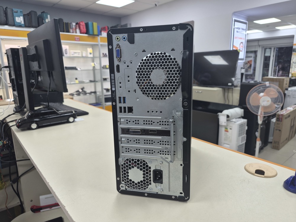 Системный блок HP; Ryzen 5 3400G, GeForce GTX 1650, 16 Гб, 120 Гб, 1 Tb