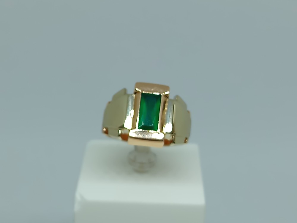 КОЛЬЦО ПЕЧАТКА с камнем (Au 585)