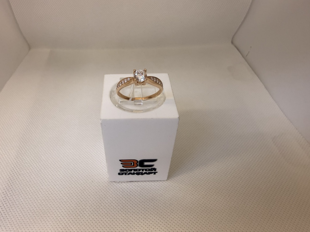 КОЛКМИ585 КОЛЬЦО С КАМНЯМИ (Au 585)