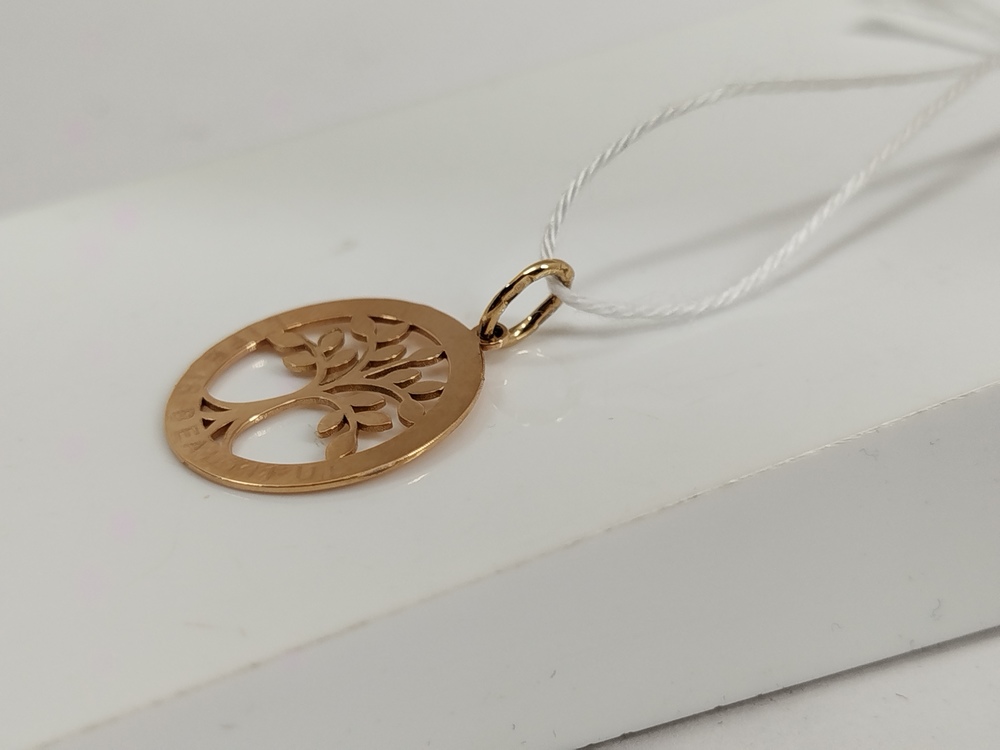 ПОДВЕСКА БЕЗ КАМНЯ Au 585