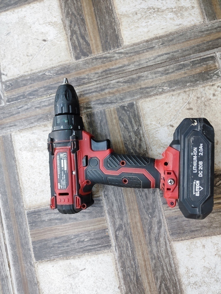 Шуруповерт Elitech ДА 20-2СЛ