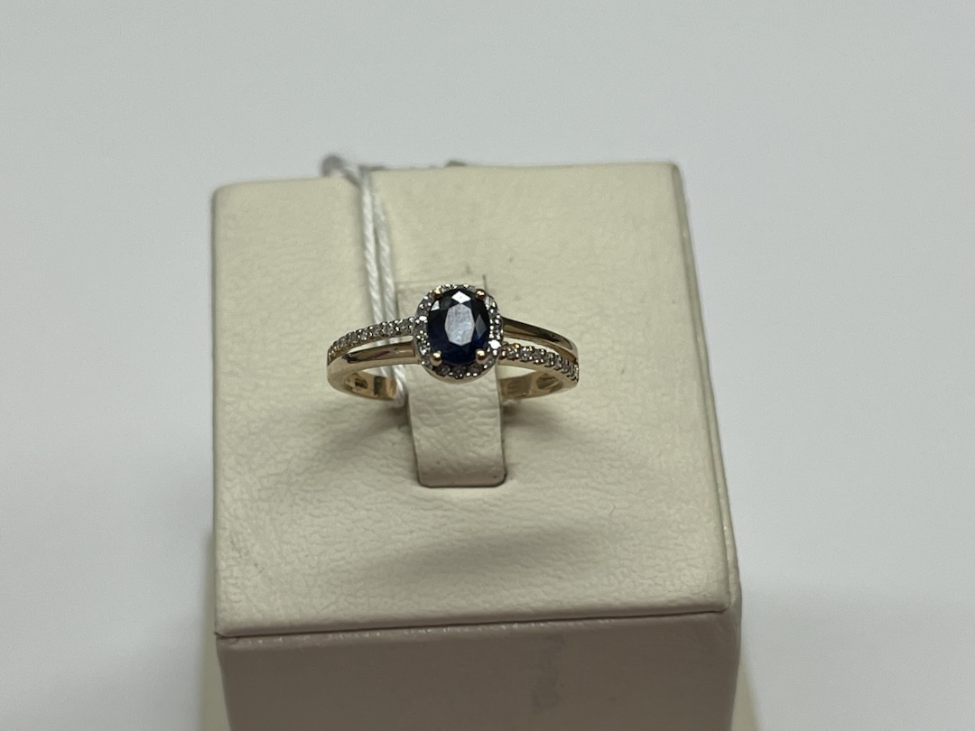 КОЛЬЦО БРИЛЛИАНТ Au 585