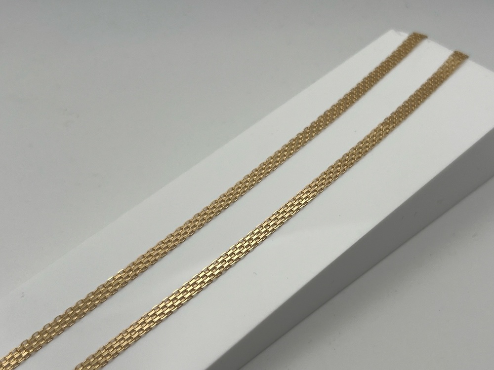 ЦЛБМ585 ЦЕПЬ ПОЛНОВЕСНАЯ Бисмарк машинный (Au 585)