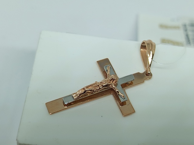 ПОДВЕСКА КРЕСТ (Au 585)