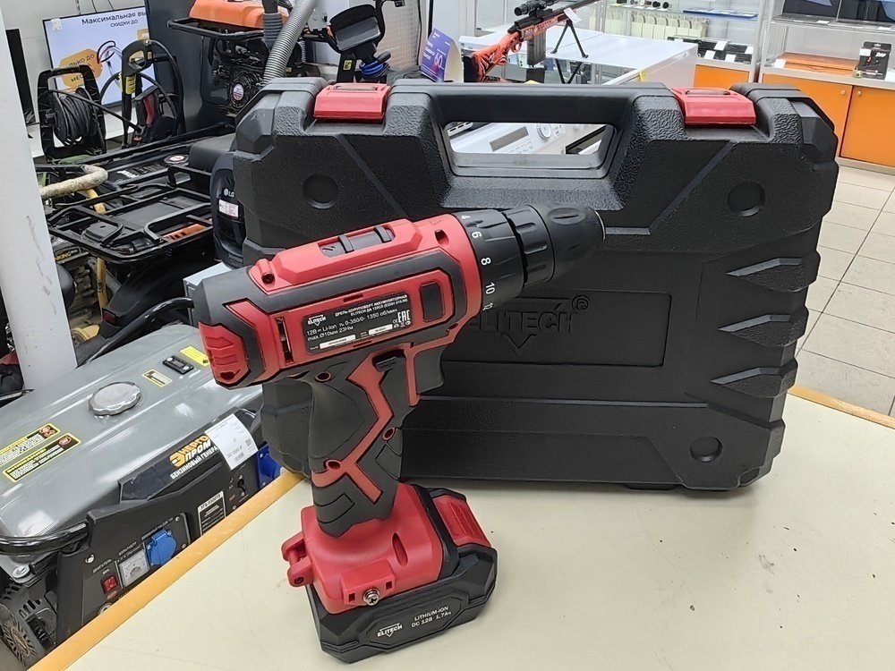 Шуруповерт Elitech ДА 122СЛ