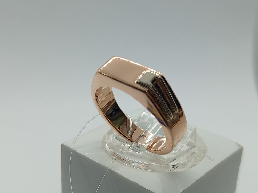 КОЛЬЦО ПЕЧАТКА без камня (Au 585)