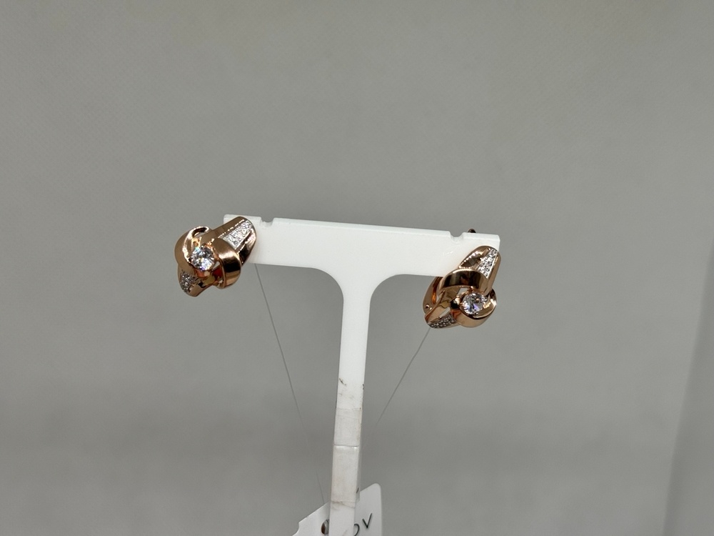 СЕРЬГИ С КАМНЯМИ (Au 585)