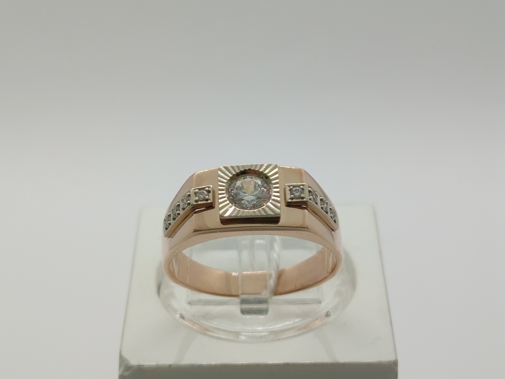 ПЕЧКМИ585 ПЕЧАТКА С КАМНЯМИ (Au 585)