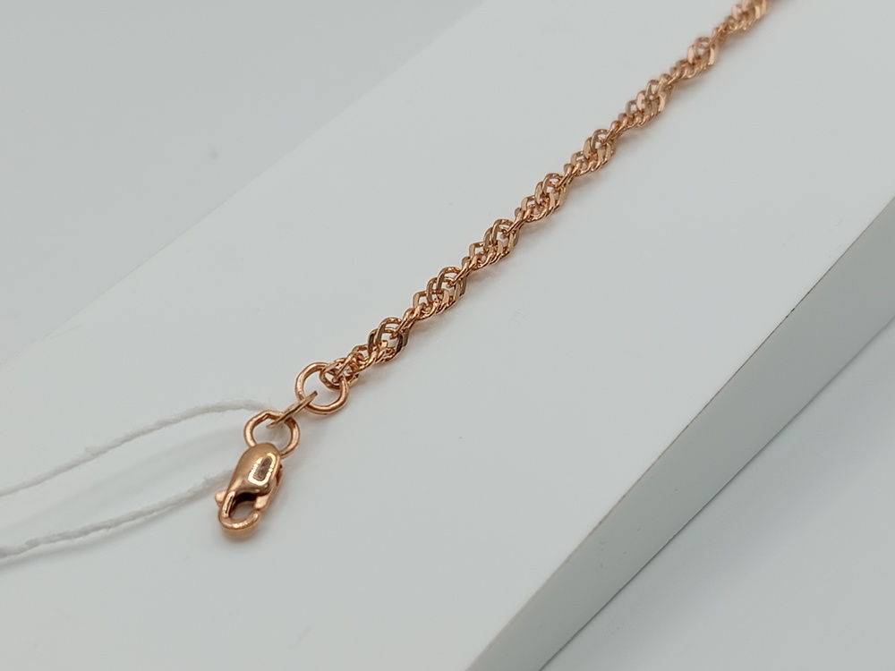 БРАСЛЕТ ПОЛНОВЕСНЫЙ Сингапур (Au 585)